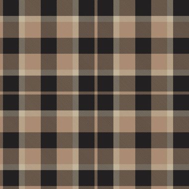 Kahverengi kahverengimsi ekose, kumaş ve grafikler için uygun ekoseli, dikdörtgen desenli.