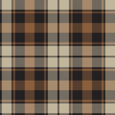 Kahverengi kahverengimsi ekose, kumaş ve grafikler için uygun ekoseli, dikdörtgen desenli.