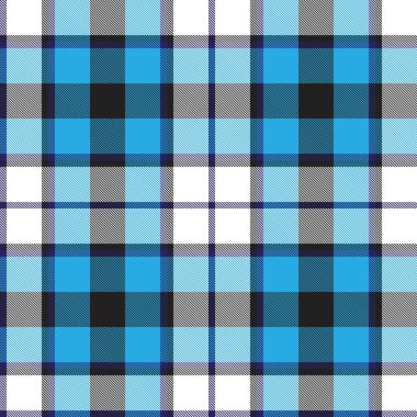 Mavi ekose, kareli, ekose desenli moda tekstil ve grafikleri için uygun.