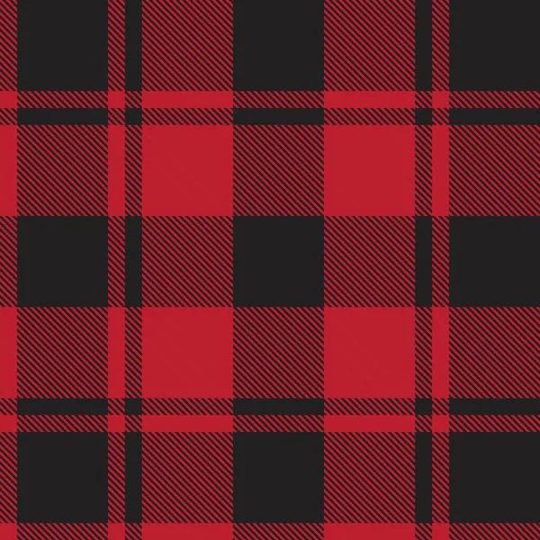 Xadrez Vermelho Xadrez Tartan Padrão Sem Costura Adequado Para Têxteis —  Vetores de Stock