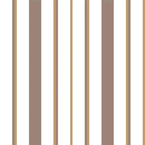 Brown Taupe Vertikal Randig Sömlös Mönster Bakgrund Lämplig För Mode — Stock vektor