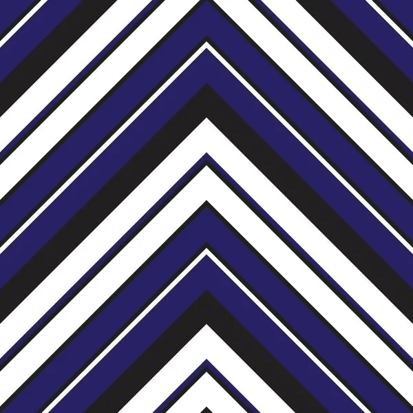 Fondo Patrón Sin Costura Rayado Diagonal Chevron Azul Adecuado Para — Vector de stock