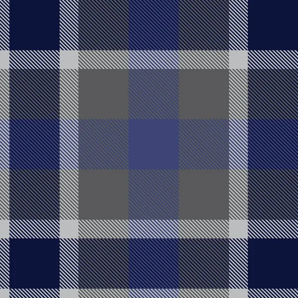 Blue Plaid Checkered Tartan Seamless Pattern Suitable Fashion Textiles Graphics — Stock Vector