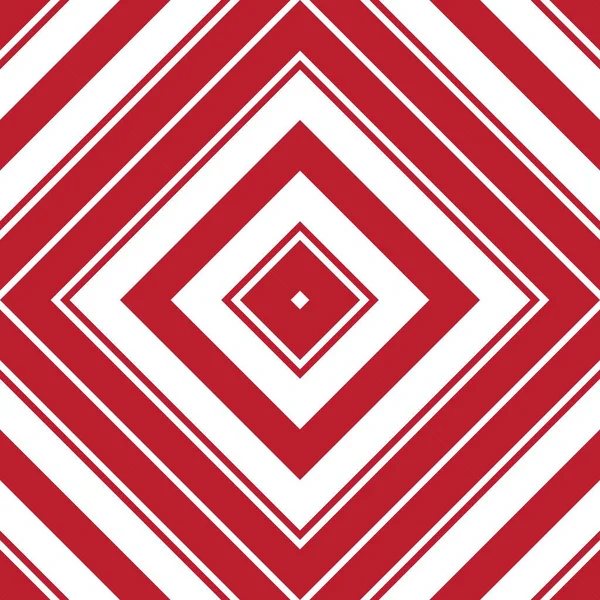 Красный Аргайл Полосатый Бесшовный Фон Шаблона Подходит Моды Текстиля Графики — стоковый вектор