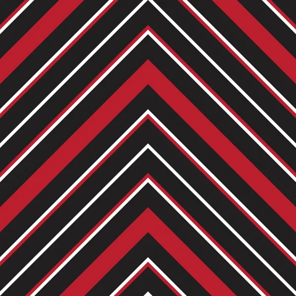 Chevron Rouge Diagonale Rayé Fond Motif Sans Couture Adapté Pour — Image vectorielle