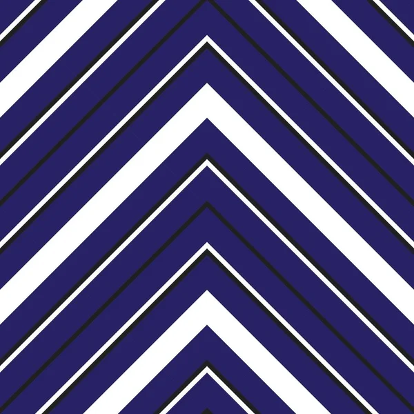 Fondo Patrón Sin Costura Rayado Diagonal Chevron Azul Adecuado Para — Vector de stock