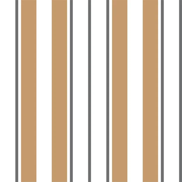 Brown Taupe Vertikal Gestreifte Nahtlose Muster Hintergrund Geeignet Für Modetextilien — Stockvektor