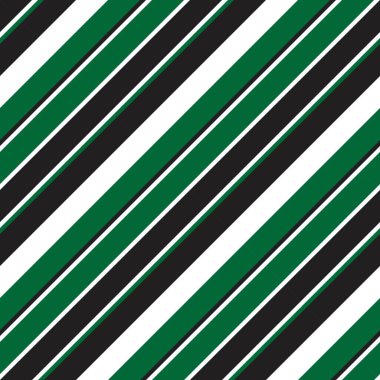 Moda tekstil ve grafikleri için uygun yeşil köşegen çizgili dikişsiz model arkaplanı