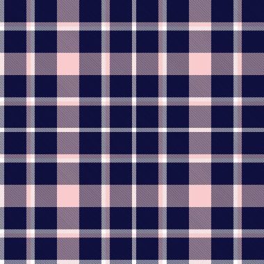 Moda tekstil ve grafikleri için uygun pembe ve denizci ekoseli, ekoseli, ekosesiz desen