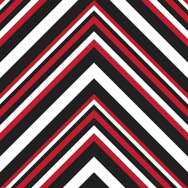 Fondo Patrón Sin Costura Rayas Diagonales Chevron Rojo Adecuado Para — Archivo Imágenes Vectoriales