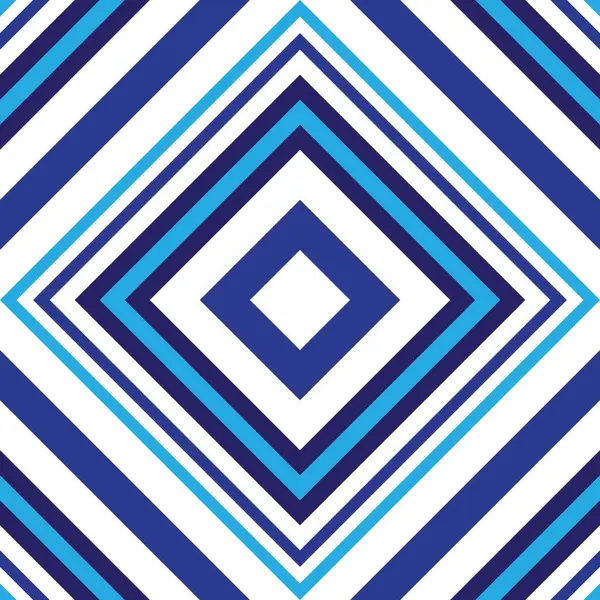 Azul Argyle Diagonal Rayas Sin Costuras Patrón Fondo Adecuado Para — Vector de stock