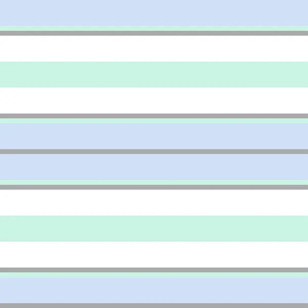 Hemelsblauwe Horizontale Gestreepte Naadloze Patroon Achtergrond Geschikt Voor Mode Textiel — Stockvector