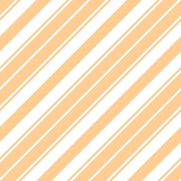 Orange Diagonal Randig Sömlös Mönster Bakgrund Lämplig För Mode Textilier — Stock vektor