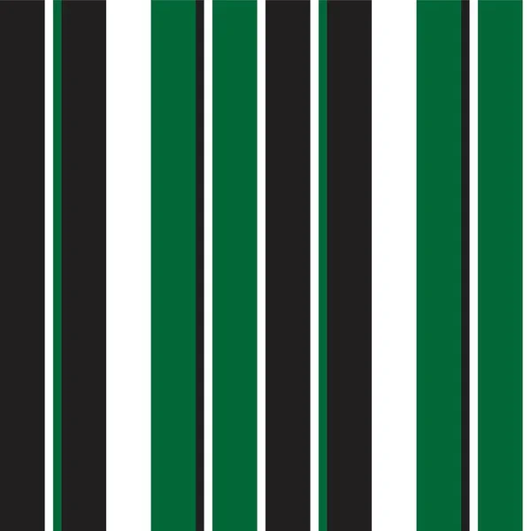 ファッション繊維 グラフィックに適した緑の垂直ストライプシームレスなパターンの背景 — ストックベクタ