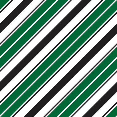 Moda tekstil ve grafikleri için uygun yeşil köşegen çizgili dikişsiz model arkaplanı