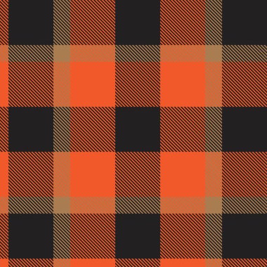 Turuncu ekose, kareli, tartan desenli moda tekstil ve grafikleri için uygun.