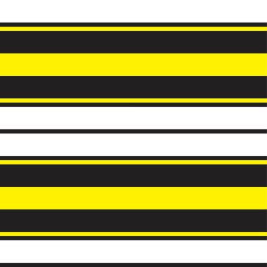 Moda tekstil ve grafikleri için uygun sarı yatay çizgili dikişsiz arkaplan