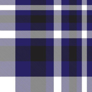 Mavi ekose, kareli, ekose desenli moda tekstil ve grafikleri için uygun.