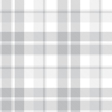 Moda tekstil ve grafikleri için uygun beyaz ekose, kareli, tartan desenli