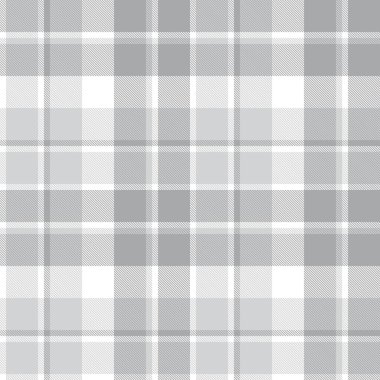 Moda tekstil ve grafikleri için uygun beyaz ekose, kareli, tartan desenli