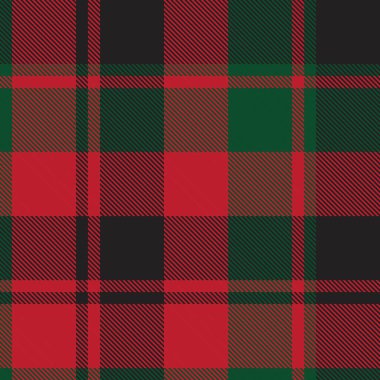 Moda tekstil ve grafikleri için uygun Noel ekoseli, ekoseli, ekoseli, ekose desenli