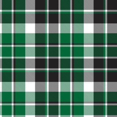 Moda tekstil ve grafikleri için uygun yeşil ekoseli, kareli, tartan desenli