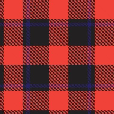 Turuncu ekose, kareli, tartan desenli moda tekstil ve grafikleri için uygun.