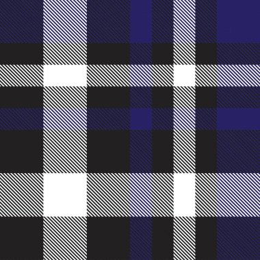 Mavi ekose, kareli, ekose desenli moda tekstil ve grafikleri için uygun.