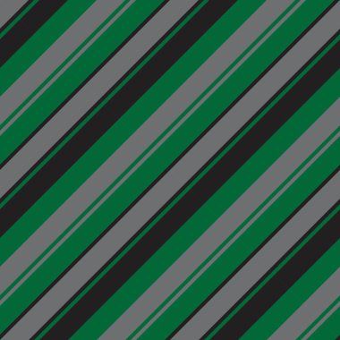 Moda tekstil ve grafikleri için uygun yeşil köşegen çizgili dikişsiz model arkaplanı