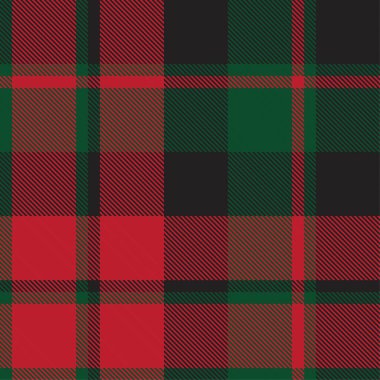 Moda tekstil ve grafikleri için uygun Noel ekoseli, ekoseli, ekoseli, ekose desenli