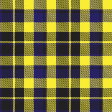 Sarı ekose, kareli, tartan desenli moda tekstil ve grafikleri için uygun.