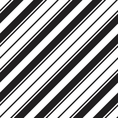 Moda tekstili ve grafikleri için uygun siyah ve beyaz köşegen çizgili düz desenli arkaplan