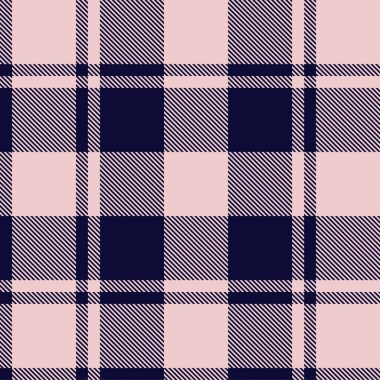 Moda tekstil ve grafikleri için uygun pembe ve denizci ekoseli, ekoseli, ekosesiz desen