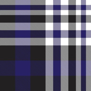 Mavi ekose, kareli, ekose desenli moda tekstil ve grafikleri için uygun.