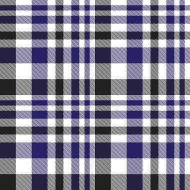 Mavi ekose, kareli, ekose desenli moda tekstil ve grafikleri için uygun.