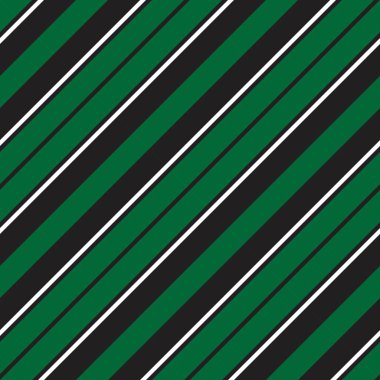 Moda tekstil ve grafikleri için uygun yeşil köşegen çizgili dikişsiz model arkaplanı