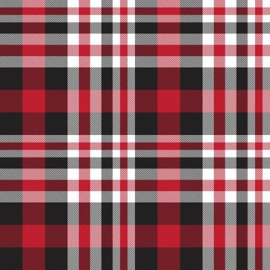 Moda tekstil ve grafikleri için uygun kırmızı ekose, kareli, tartan desenli