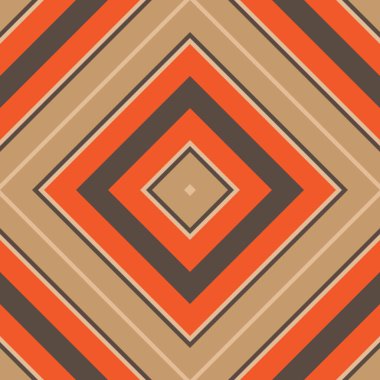 Moda tekstil ve grafikleri için uygun turuncu Argyle köşegen çizgili dikişsiz arkaplan