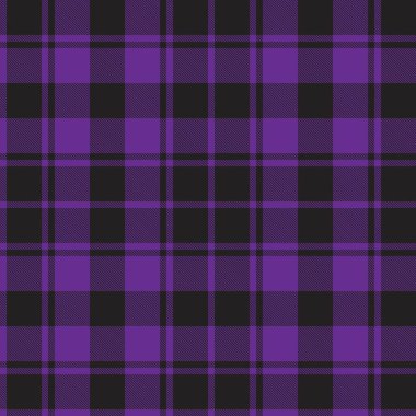 Mor ekose, kareli, tartan desenli moda tekstil ve grafikleri için uygun.