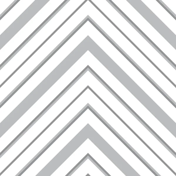 ファッション繊維 グラフィックに適したホワイトシェブロン斜めのストライプシームレスなパターンの背景 — ストックベクタ
