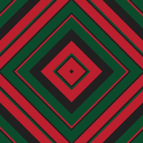 Christmas Argyle Diagonal Paski Bezszwowe Tło Wzór Nadaje Się Mody — Wektor stockowy