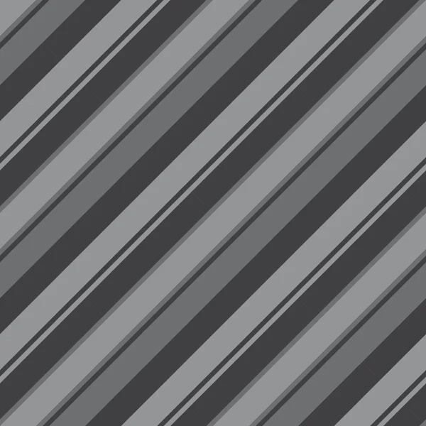 Šedé Diagonální Pruhované Bezešvé Vzor Pozadí Vhodné Pro Módní Textilie — Stockový vektor