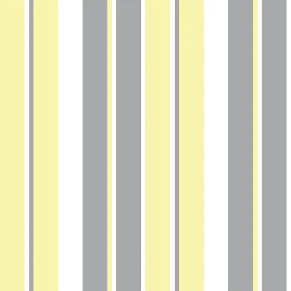 Жовтий Вертикальний Смугастий Безшовний Візерунок Фон Підходить Модного Текстилю Графіки — стоковий вектор