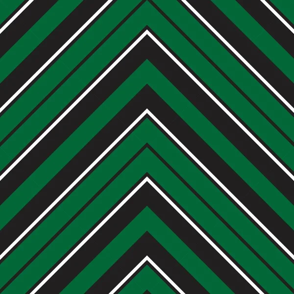 Green Chevron Diagonal Striped Seamless Pattern Background Suitable Fashion Textiles — Stock Vector