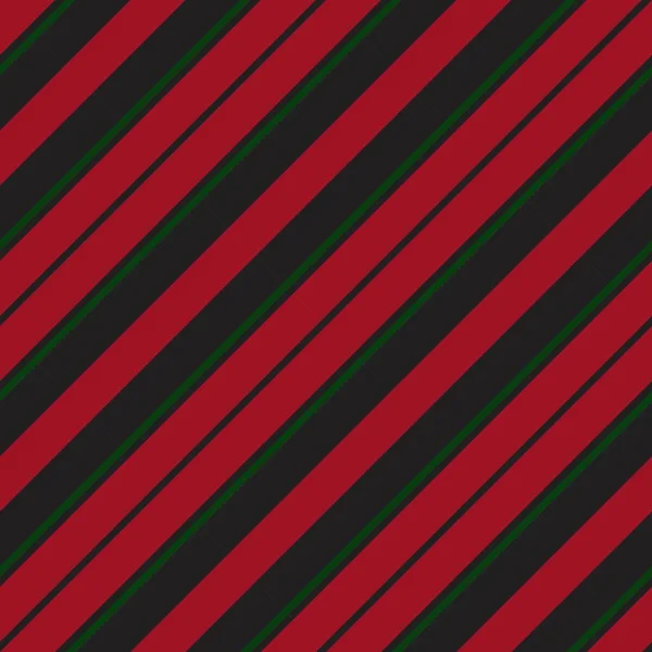 Navidad Diagonal Rayas Sin Costura Patrón Fondo Adecuado Para Textiles — Vector de stock