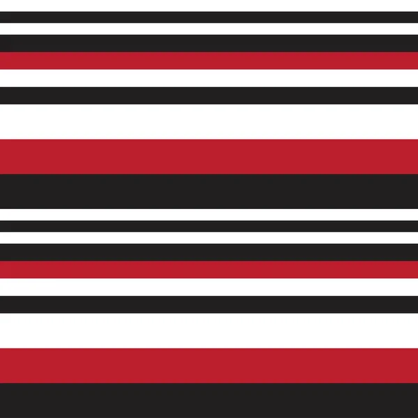 Rot Horizontal Gestreifte Nahtlose Muster Hintergrund Geeignet Für Modetextilien Grafiken — Stockvektor