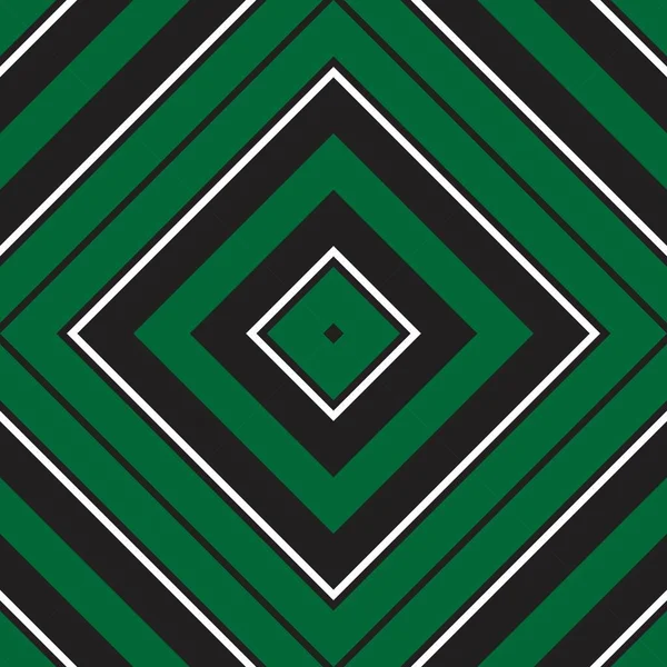 Зеленый Аргайл Диагональ Полосатый Бесшовный Фон Шаблона Подходит Моды Текстиля — стоковый вектор