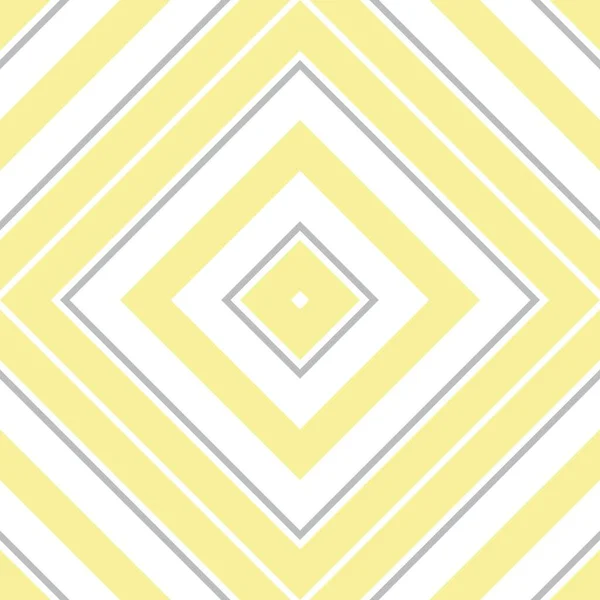 Amarillo Argyle Diagonal Rayas Sin Costuras Patrón Fondo Adecuado Para — Vector de stock