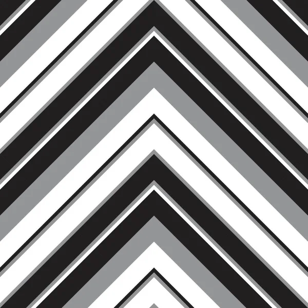 Fondo Sin Costuras Rayado Diagonal Chevron Blanco Negro Adecuado Para — Archivo Imágenes Vectoriales