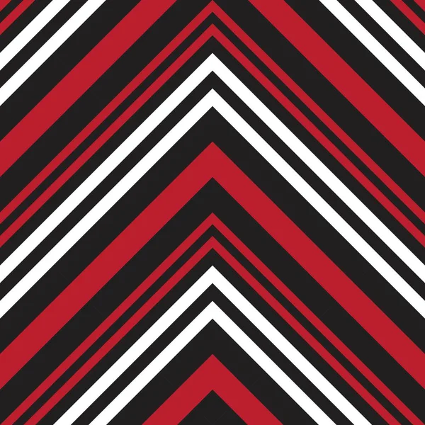 Rosso Chevron Diagonale Strisce Senza Cuciture Modello Sfondo Adatto Tessuti — Vettoriale Stock